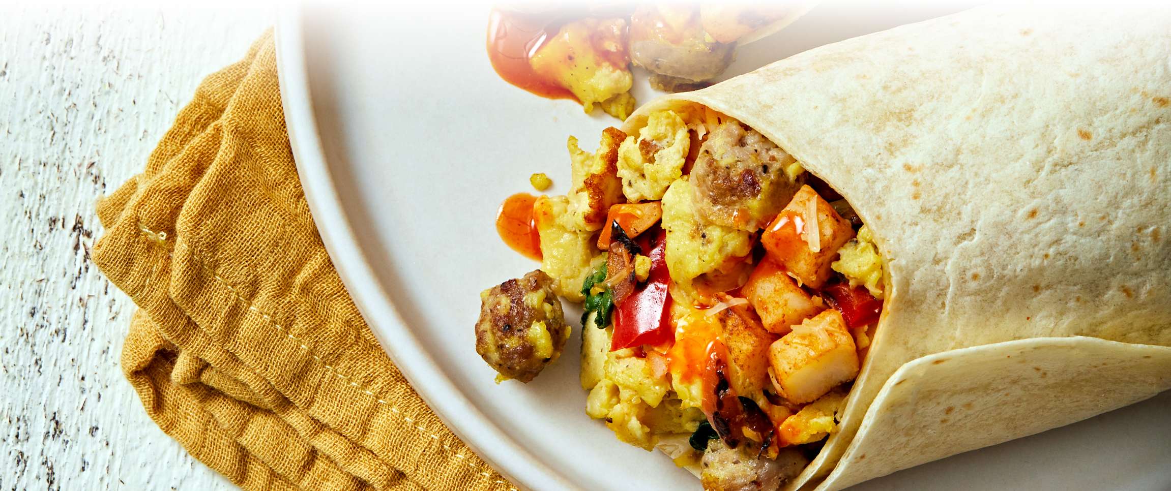 Cholula® Steak & Egg Breakfast Burrito