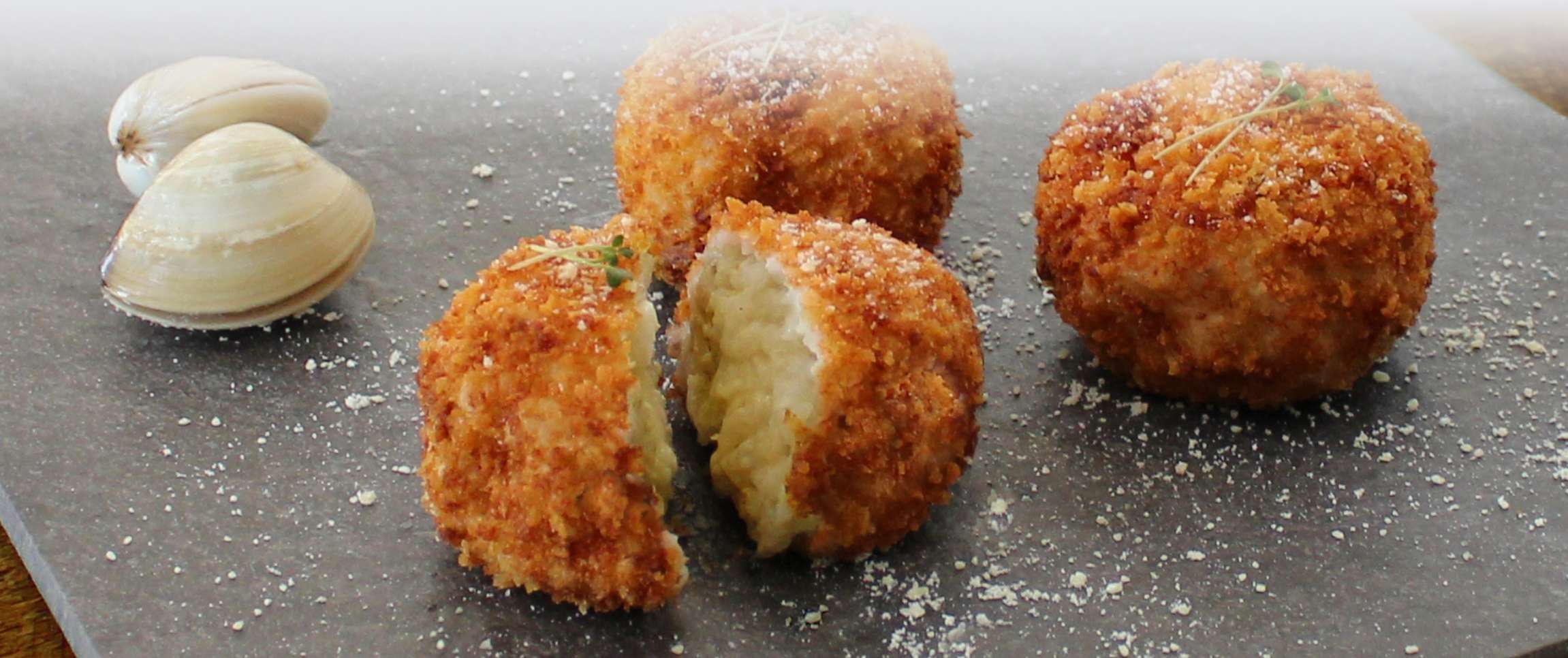 Clam Stuffed Arancini