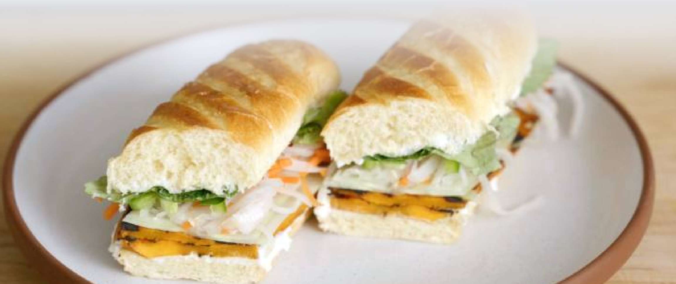 Grilled Squash Bahn Mi