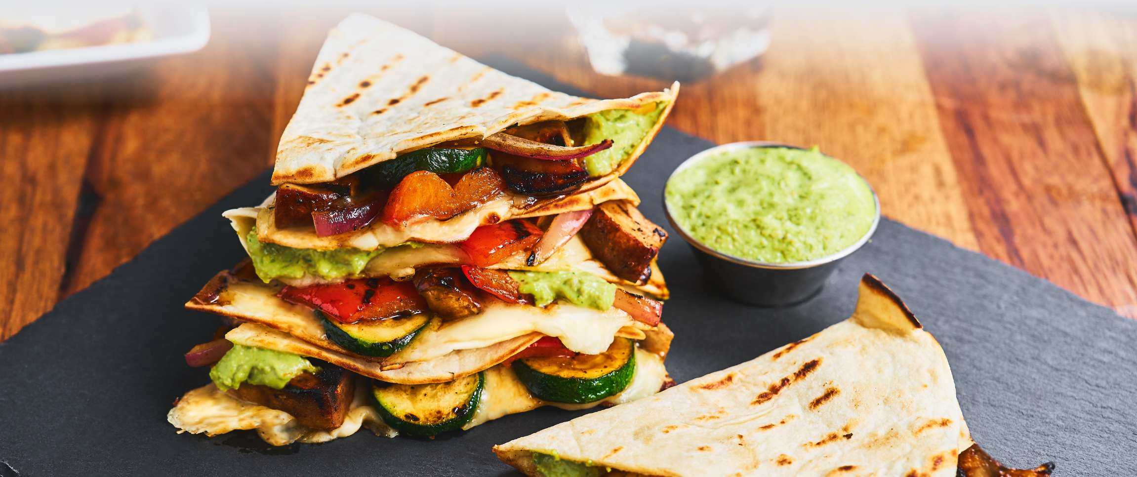 Grilled Veggie Quesadilla