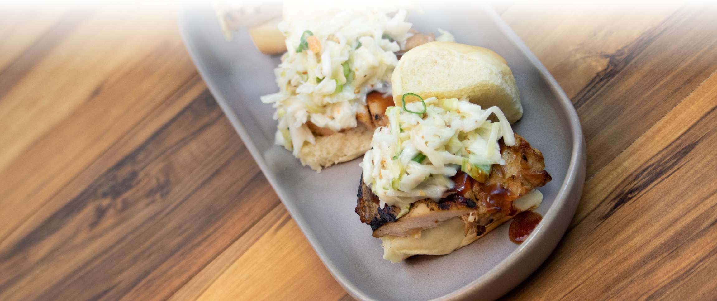 Hawaiian Grilled Chicken Sliders