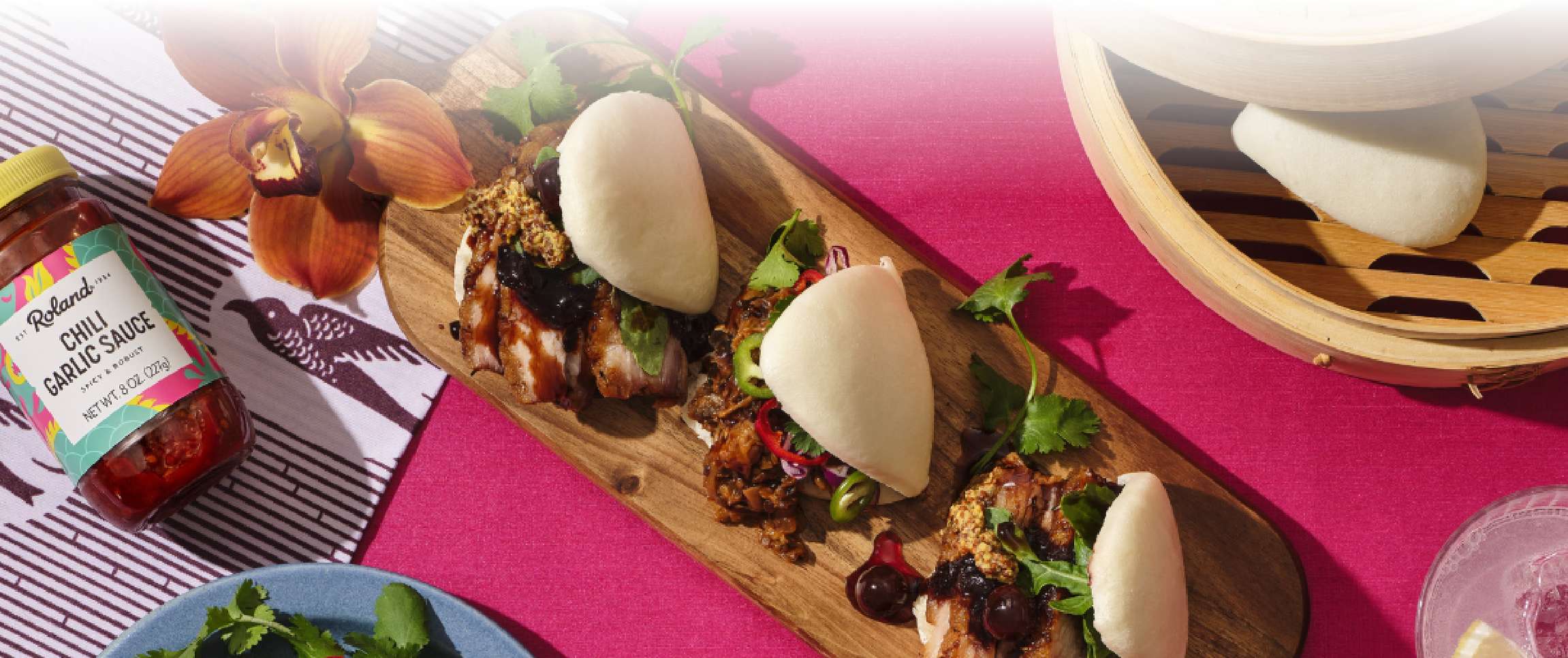 Hoisin Braised Jackfruit Bao Buns