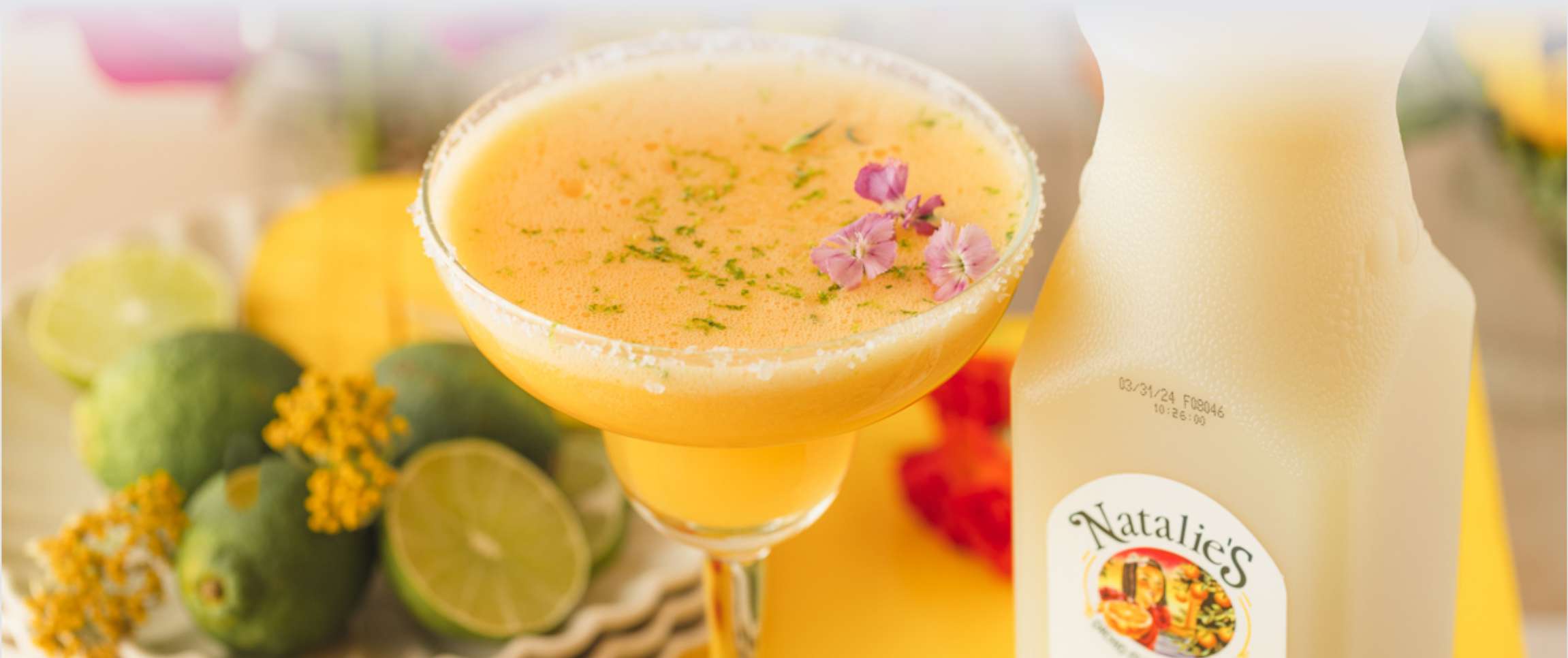 Lime & Mango Mezcal Margarita