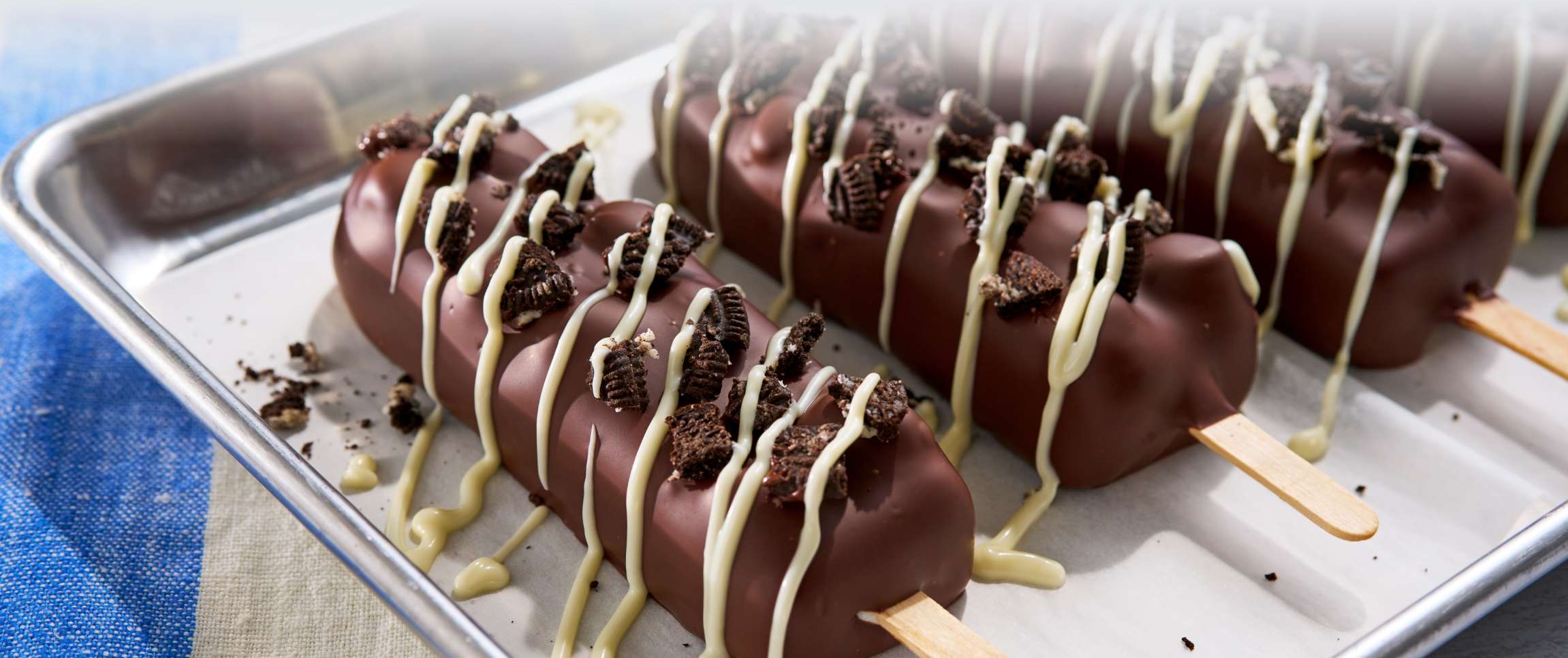 Chocolate Marshmallow Ice Cream Bar