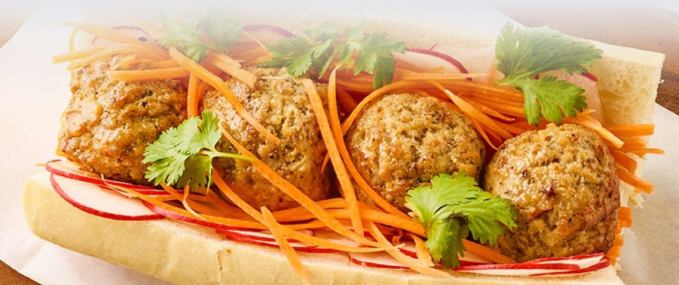 Meatball Banh Mi