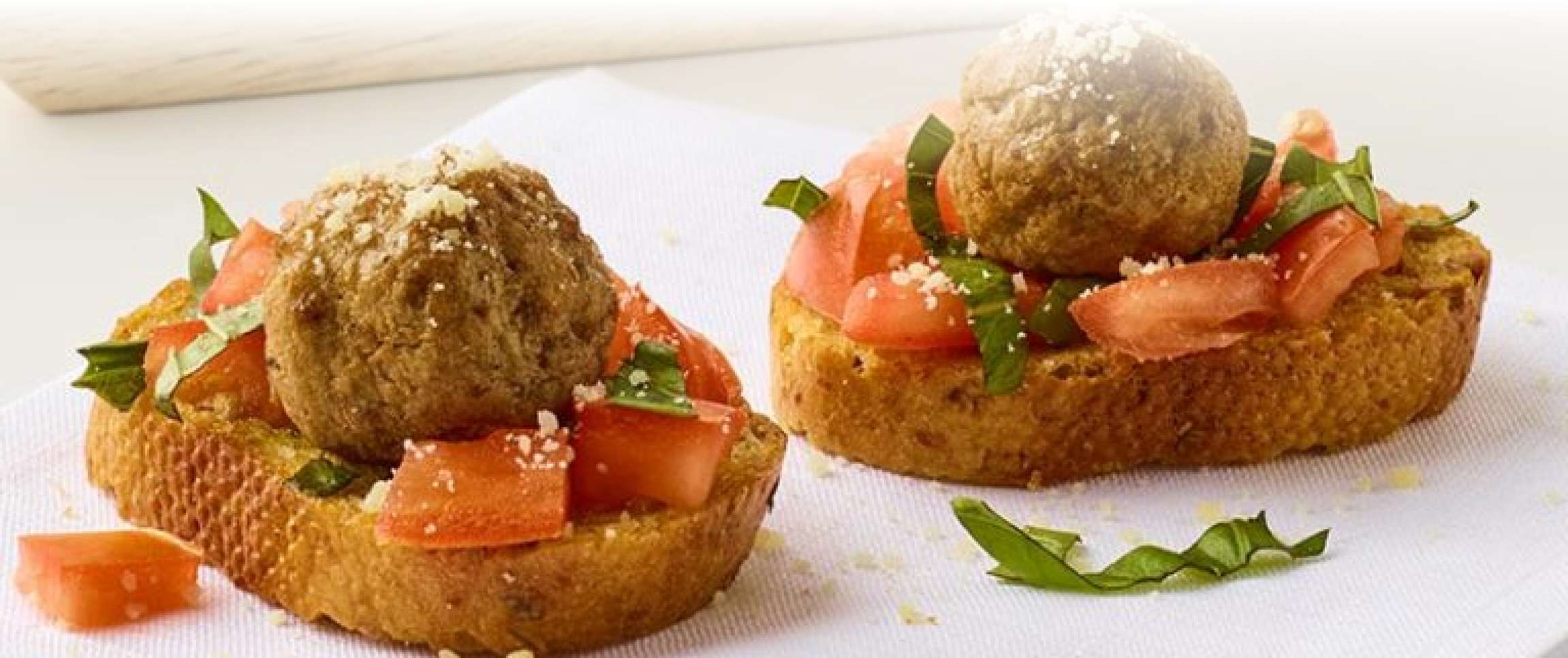 Meatball Bruschetta