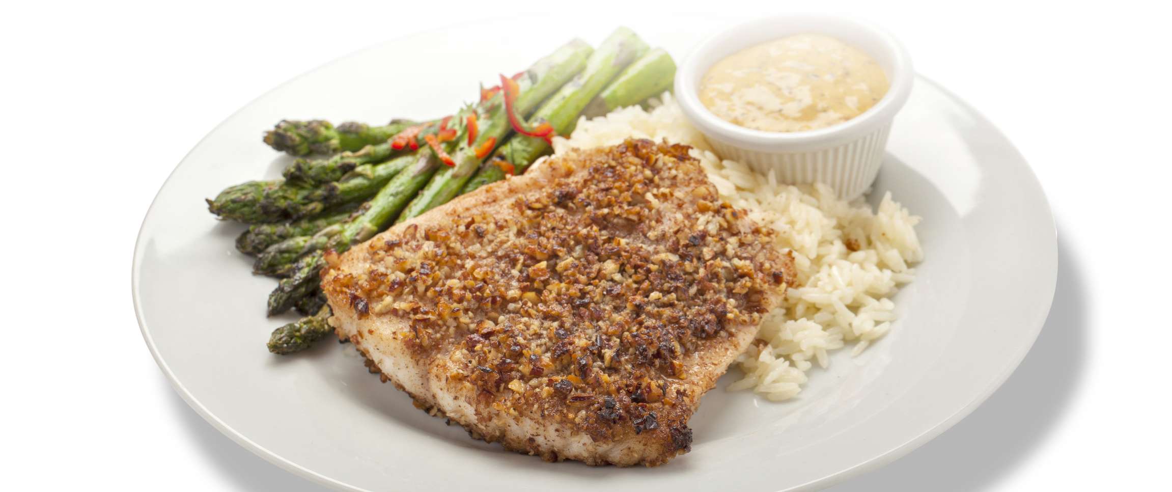 PecanCrusted Grouper Filet