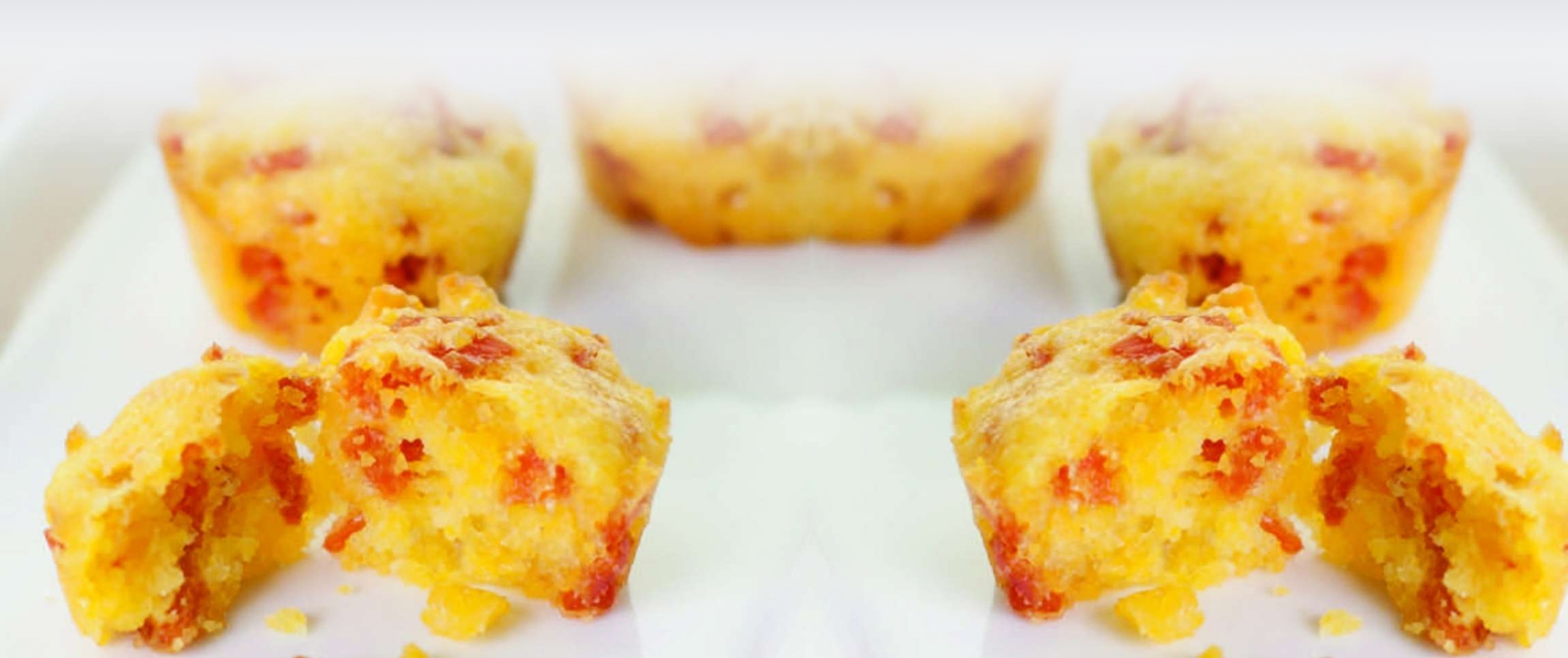 Pepperoni Cornbread Muffins