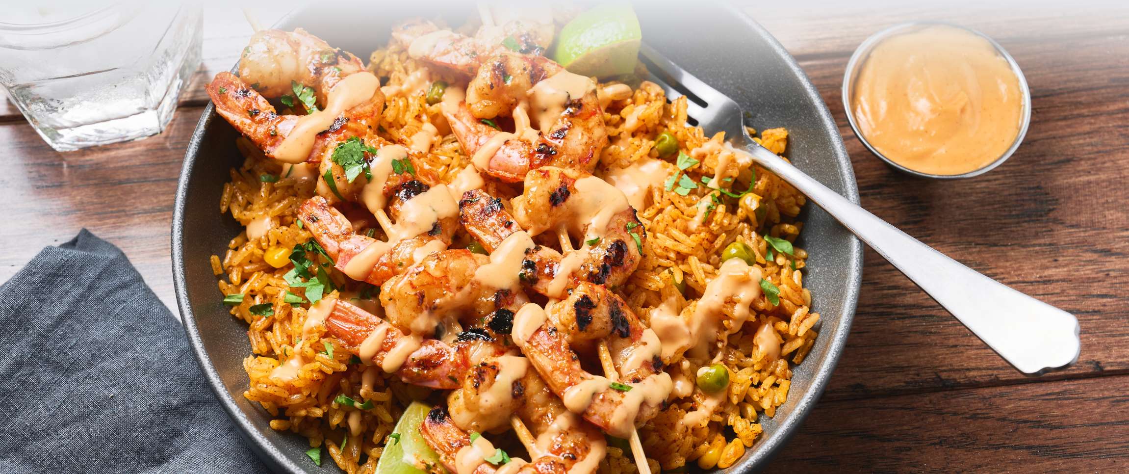 Spicy Shrimp Skewers