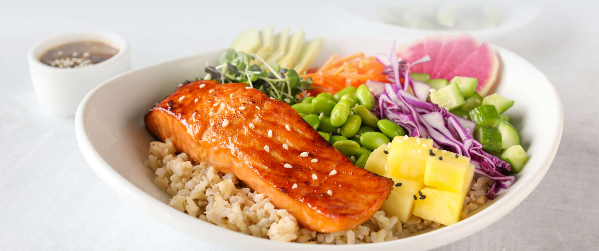 Teriyaki Salmon Bowl