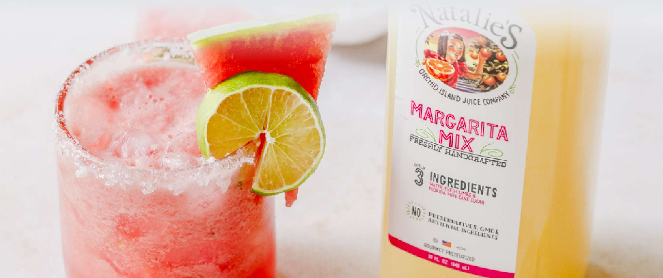 Watermelon Margarita Mocktail