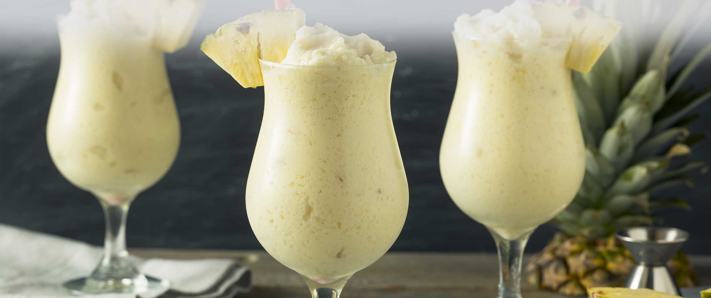 Frozen Piña Colada Mocktail