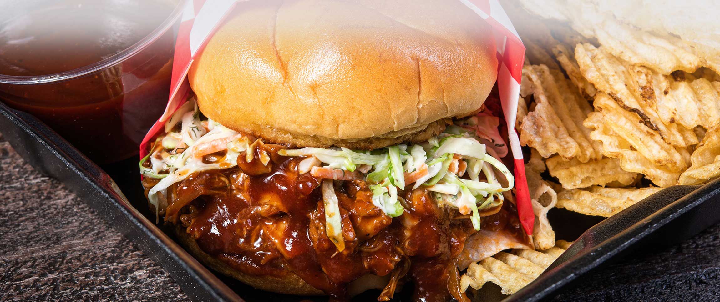 Memphis Sweet Pulled Chicken Sandwich