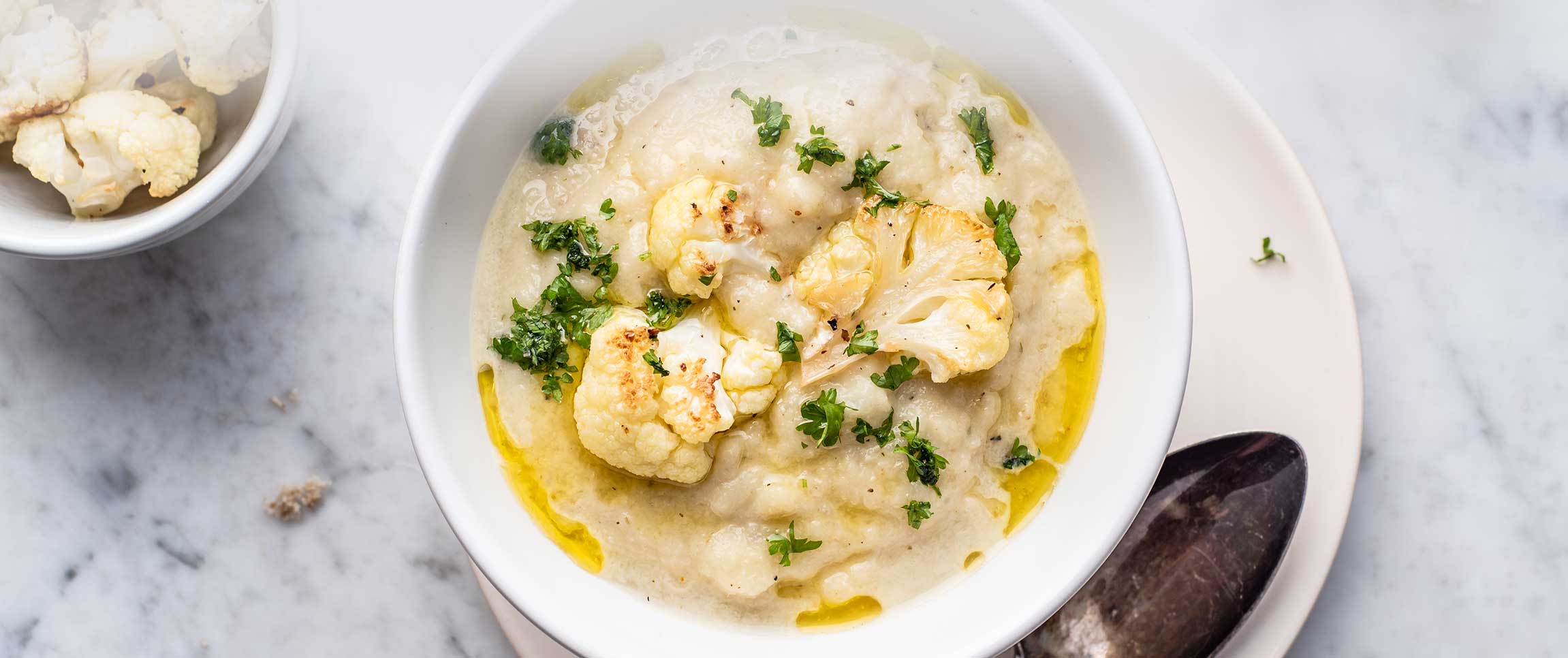 Roasted Cauliflower Soup