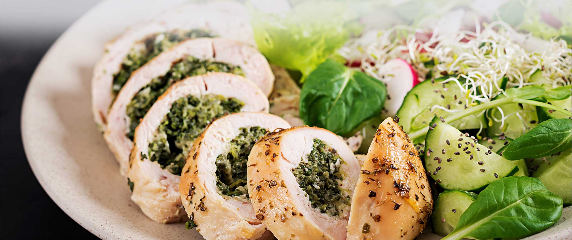 Roasted Stuffed Chicken
