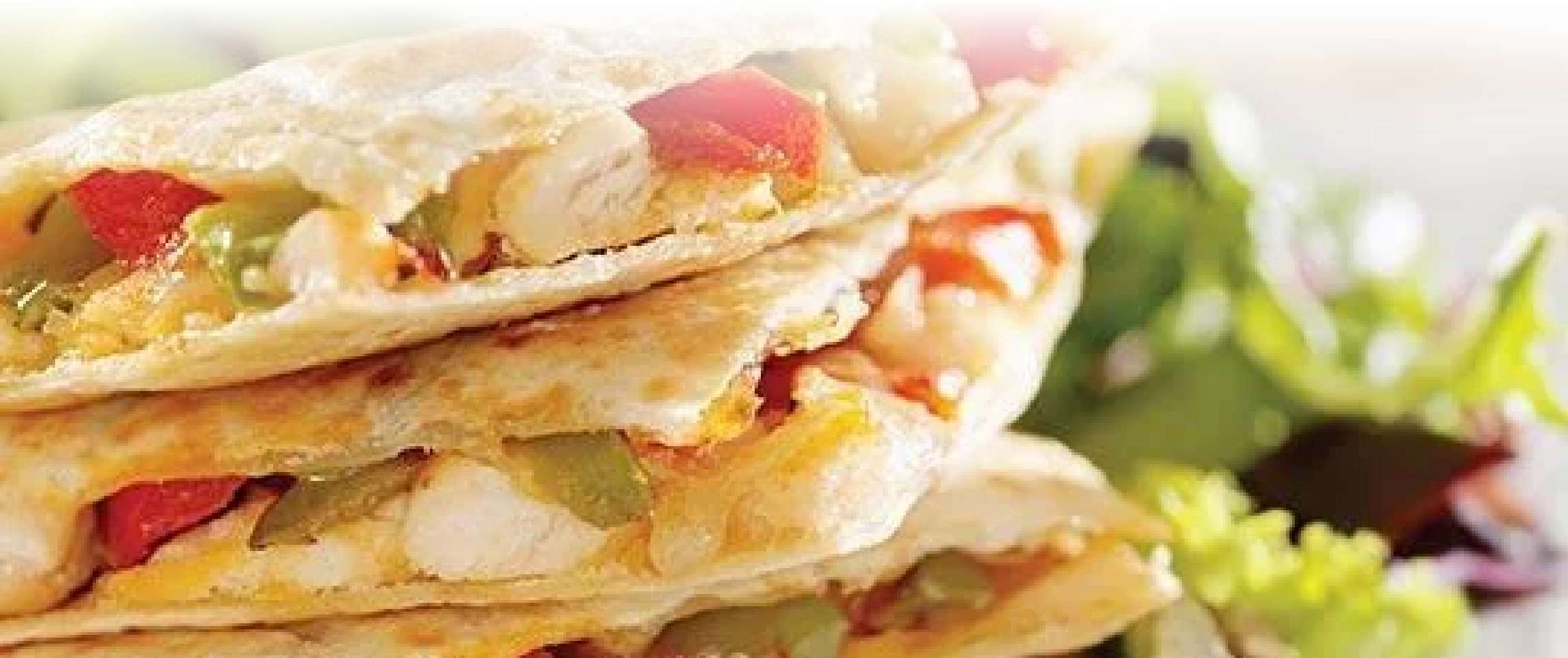 Chili and Chicken Quesadillas