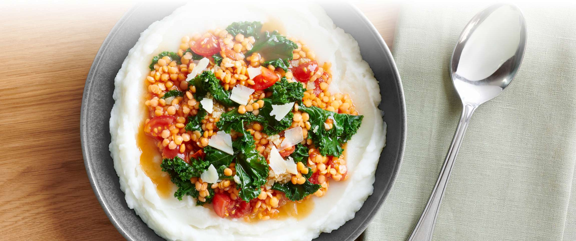 Kale and Lentil Bowl
