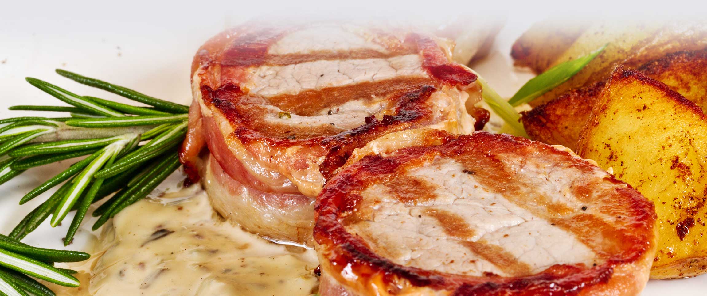 Applewood Bacon Wrapped Pork Filet