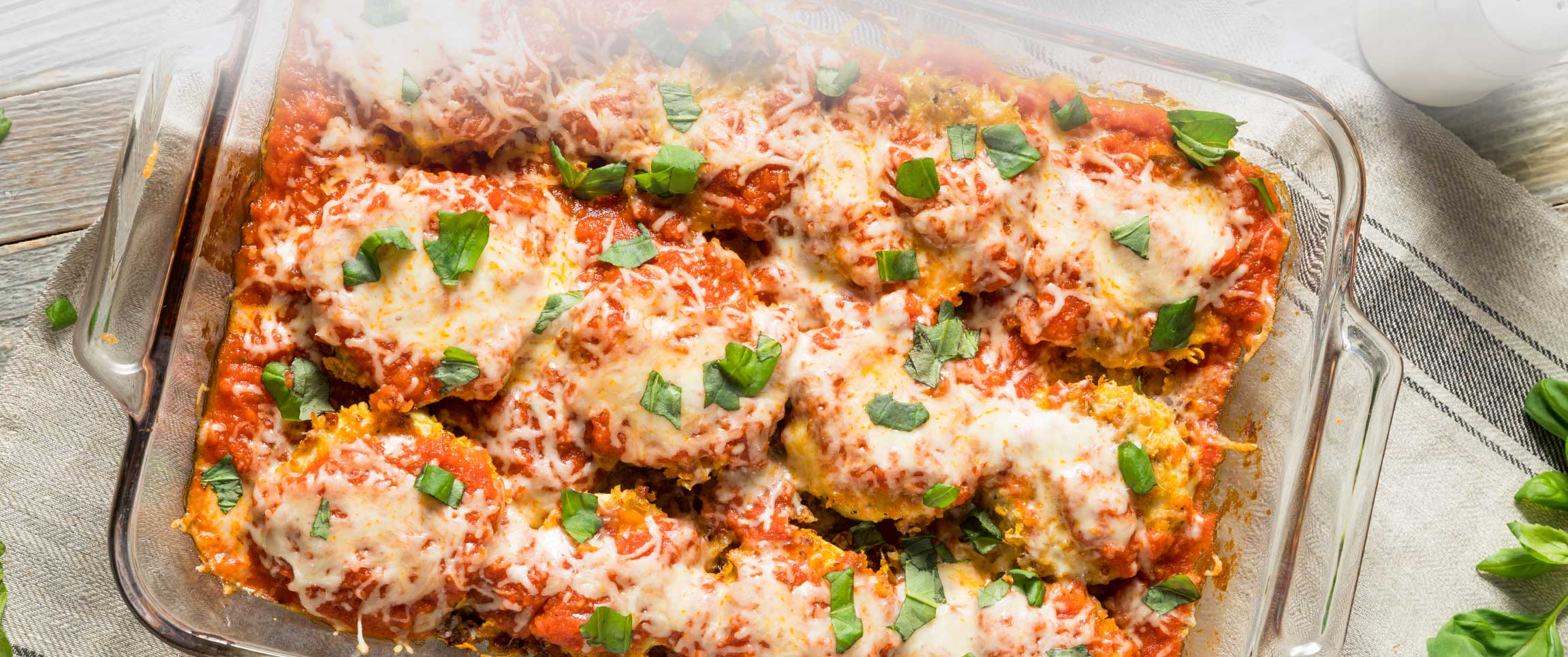 Breaded Eggplant Parmesan