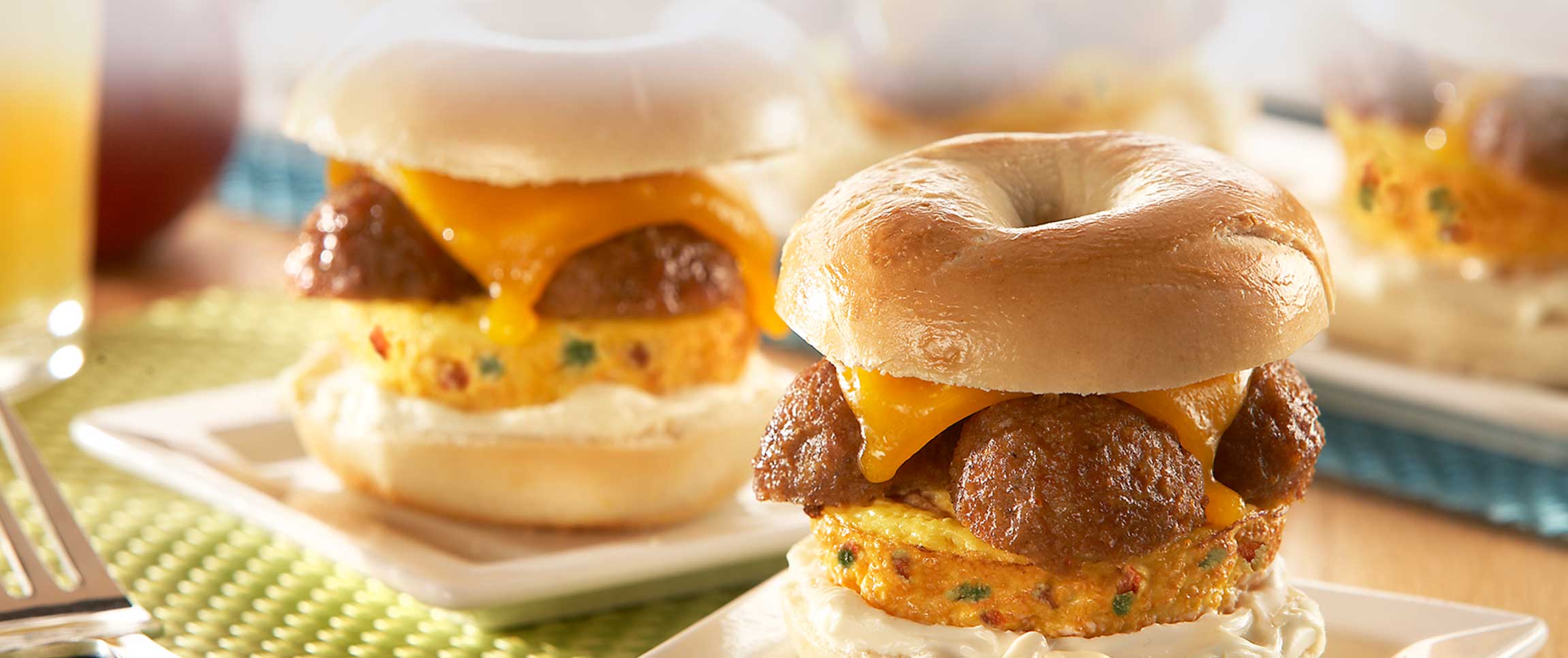 Roma Gourmet Beef Meatball Breakfast Sliders