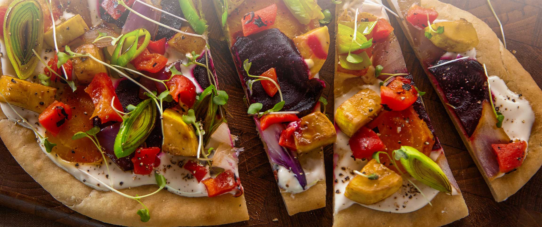 Roasted Vegetable Flatbread