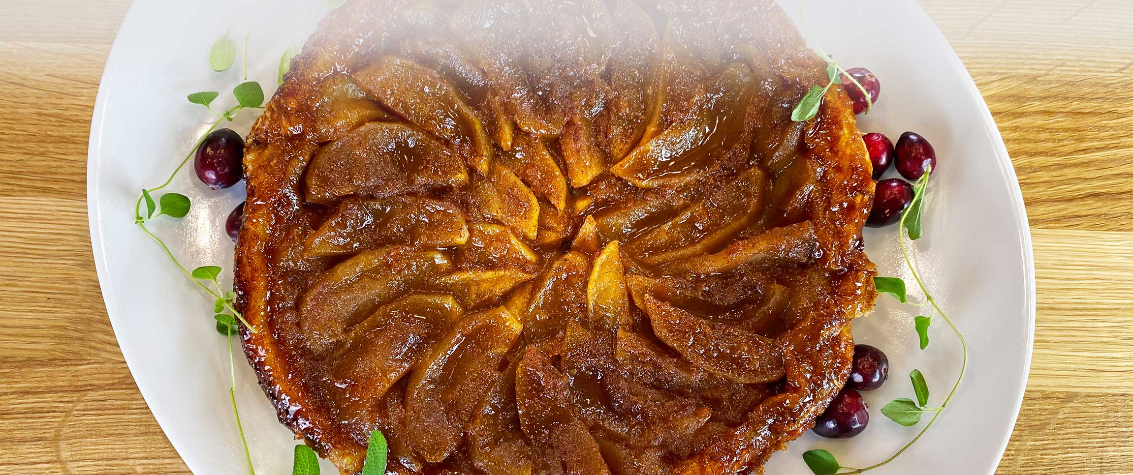 Warm Apple Tarte Tatin