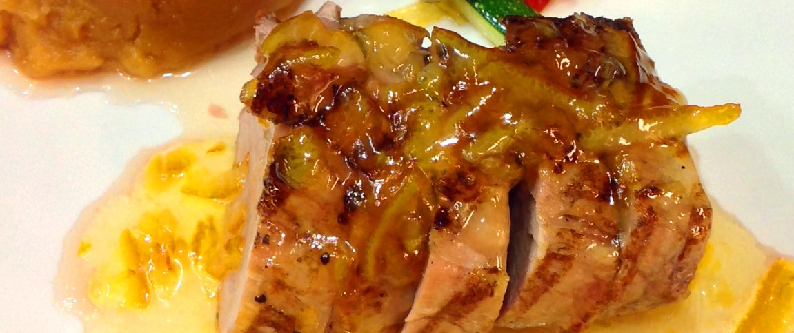 Orange Glazed Pork