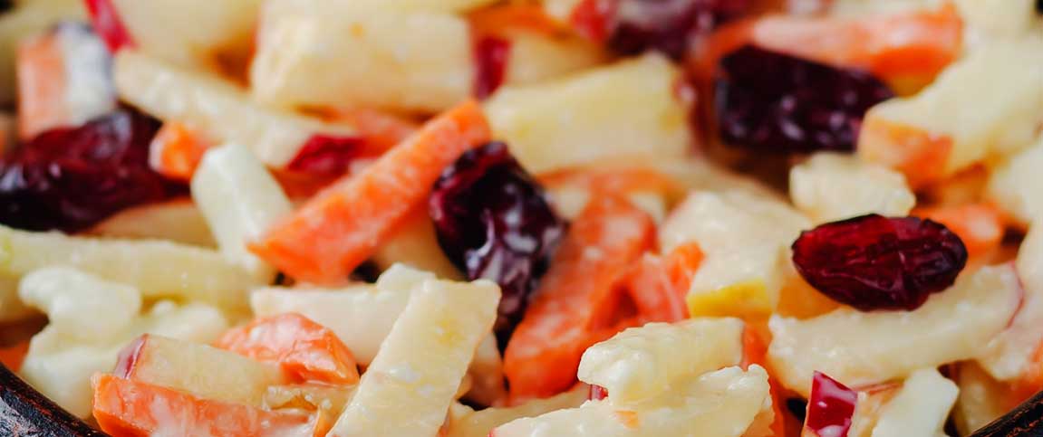 Apple Cranberry Slaw