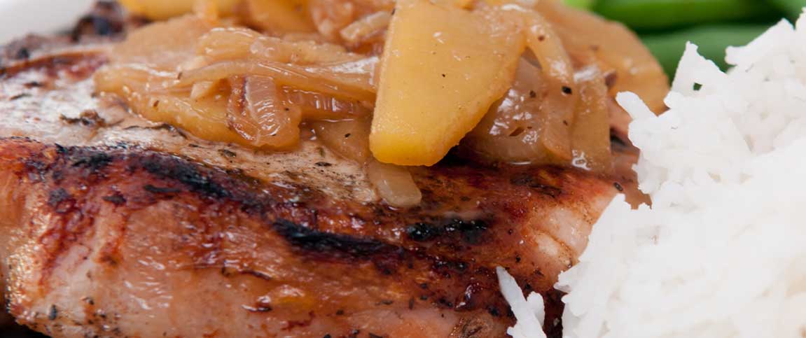Apple and Orange Pork Chops