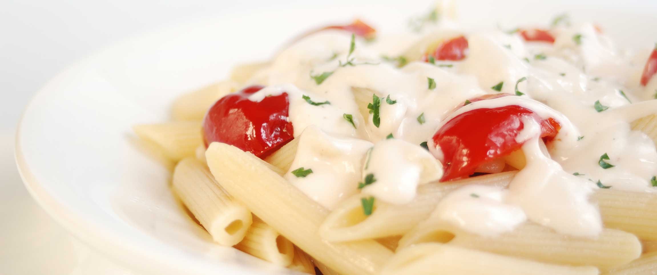 Alfredo Primavera with Whole Grain Pasta