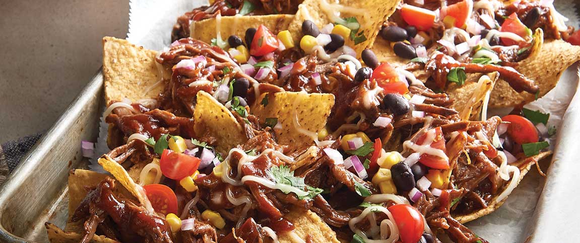 Shredded BBQ Nachos