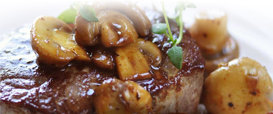 Steak and Vegetables in a Creamy Brown Sauce