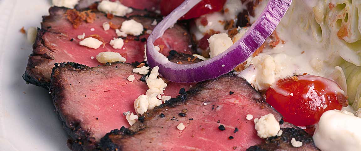 Steak and Cheese Wedge Salad