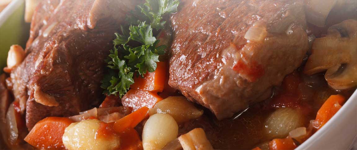 Braised Short Ribs and Vegetables