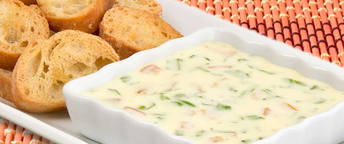 Alfredo Bruschetta Dip