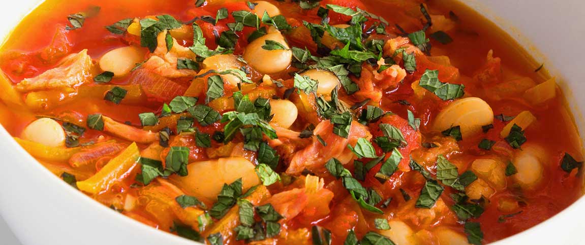 Butter Beans with Ham Hocks