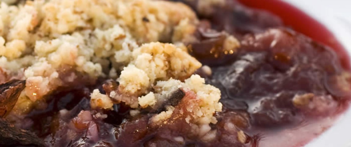Plum Cobbler