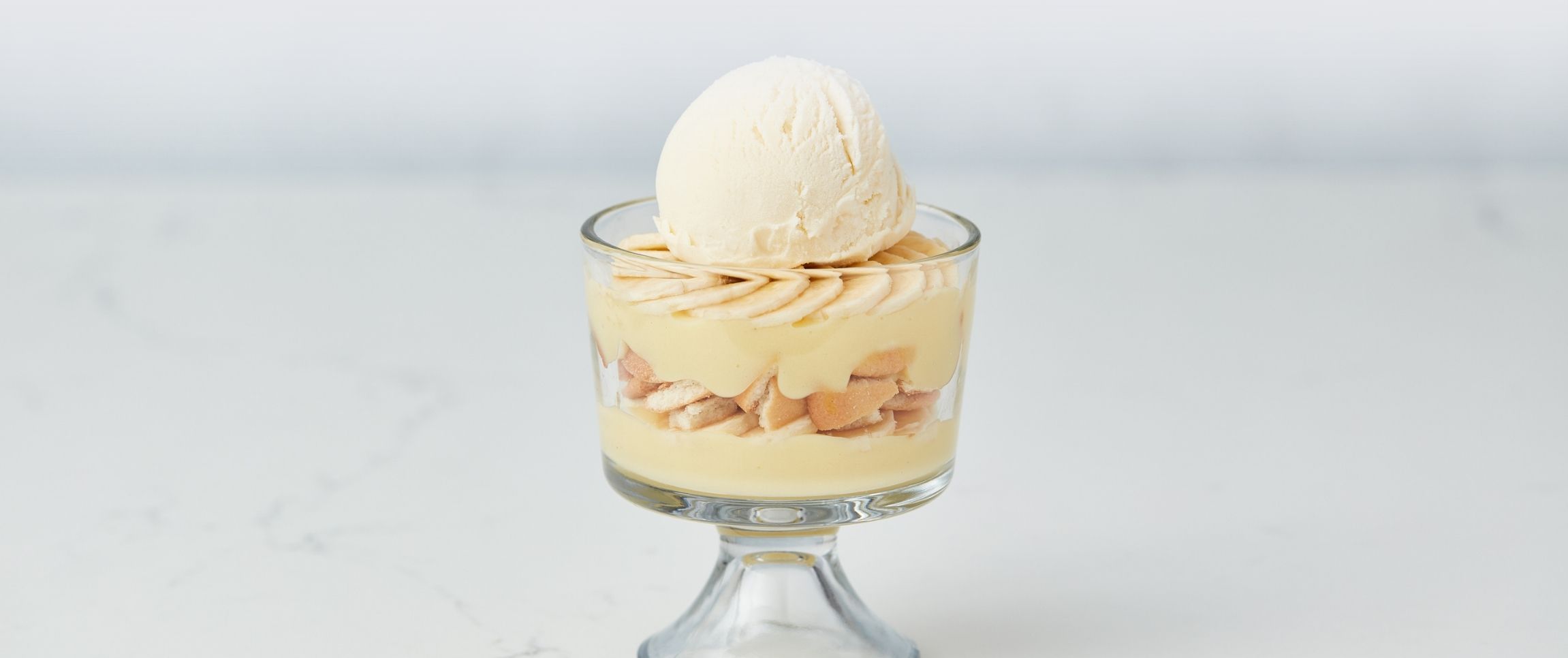 Banana Cream Pie Sundae made with NILLA Wafers