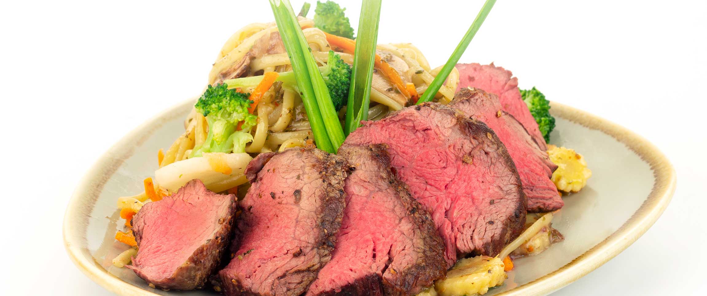 Beef Sesame Ginger Noodles