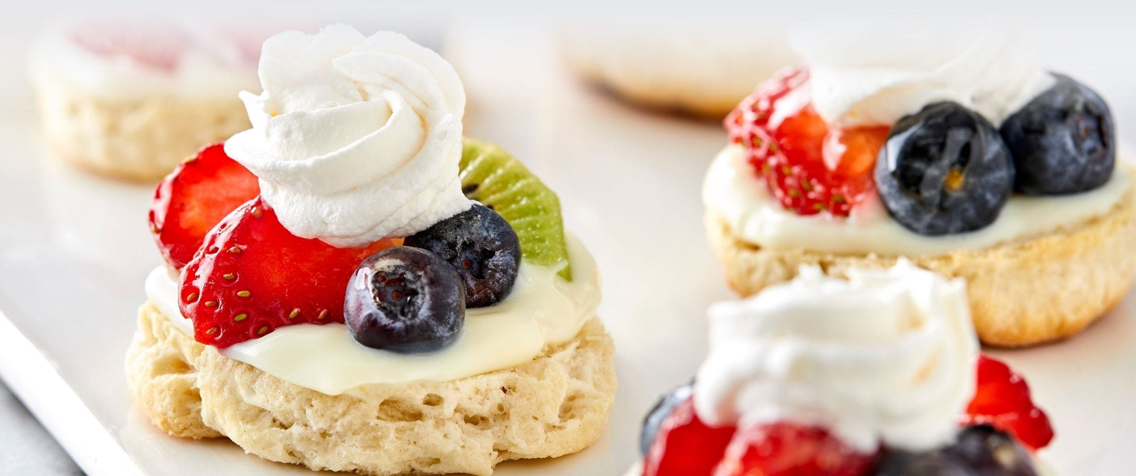 Biscuit Fruit Tartlets