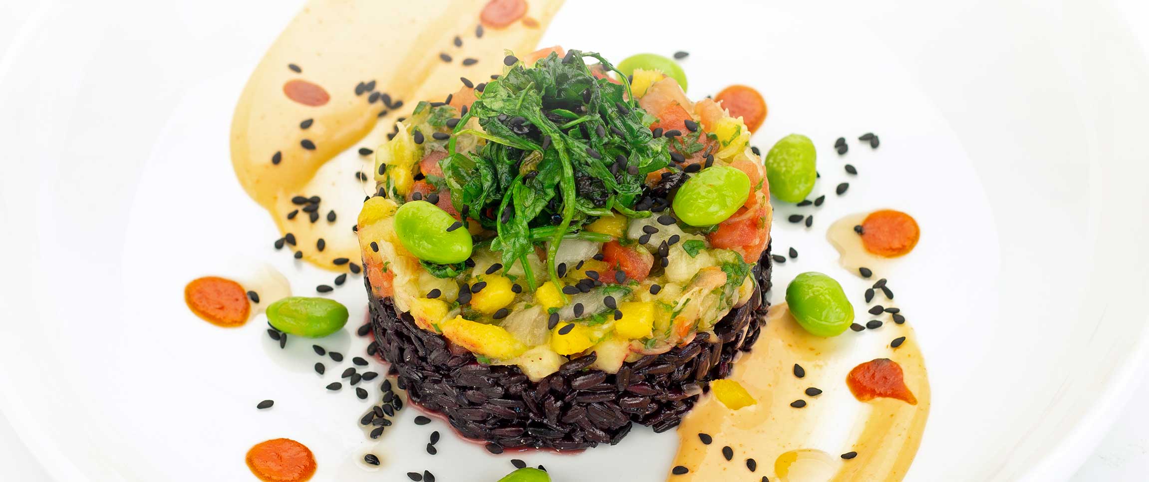 Black Rice and Seaweed Salad