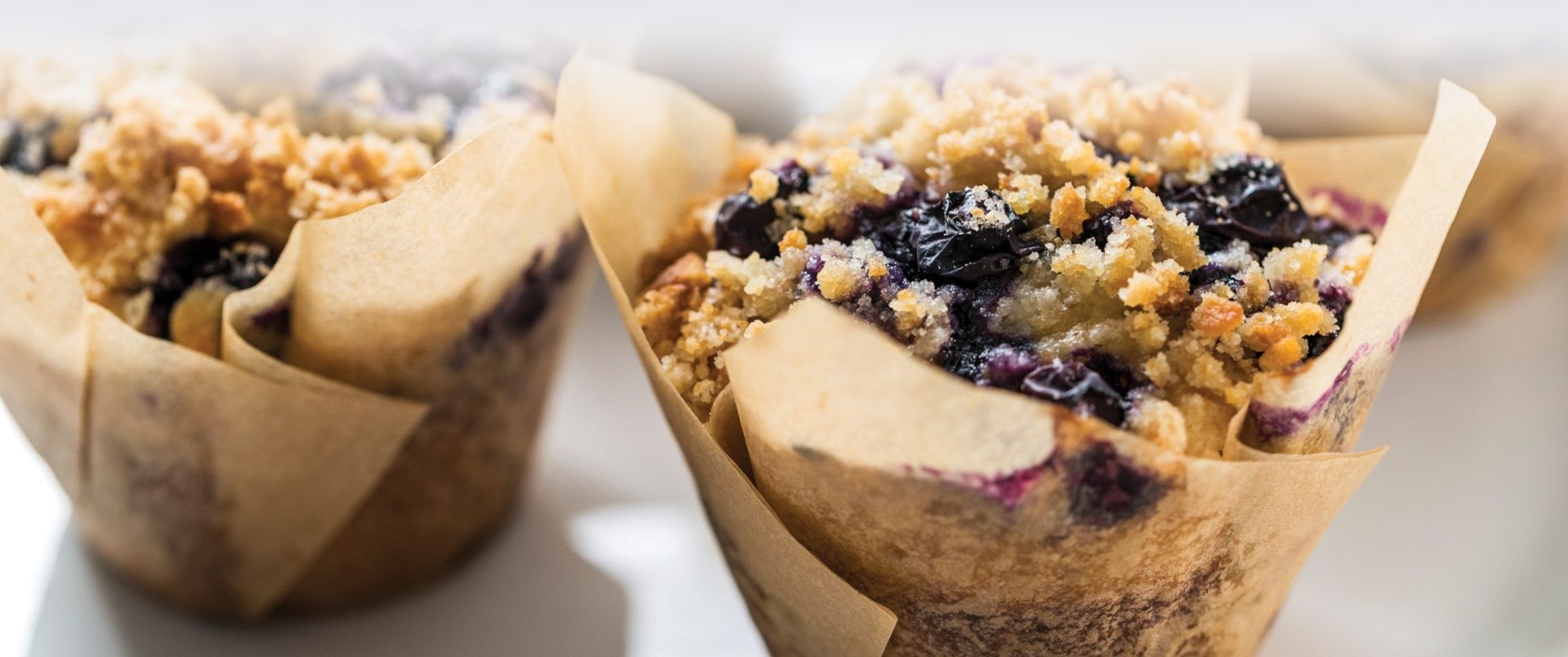 Blueberry-Lemon Crunch Muffins Made with NILLA Wafers