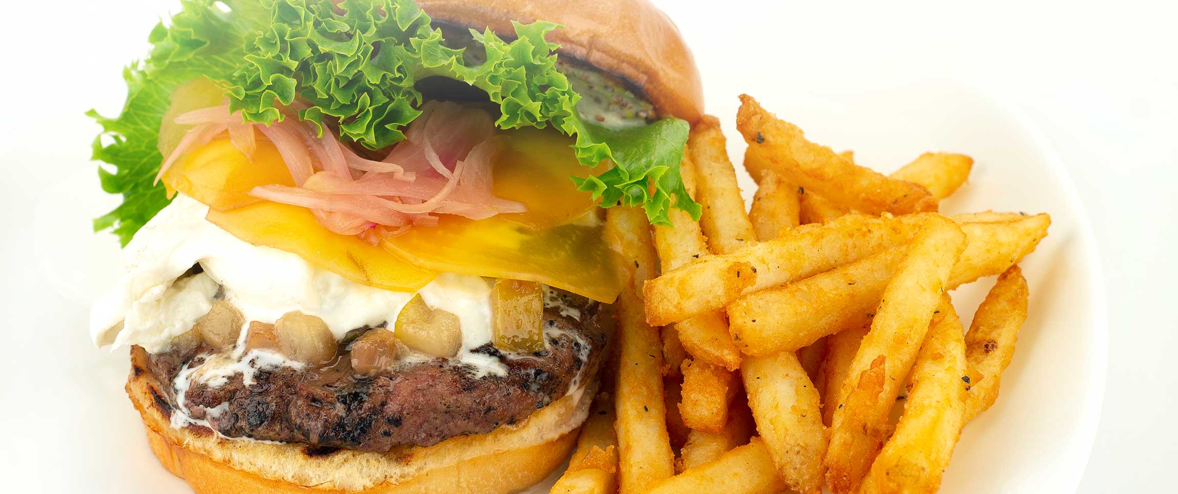 Burrata Cheese Burger