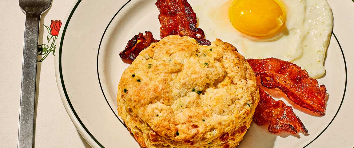 Cheddar and Chive Biscuit