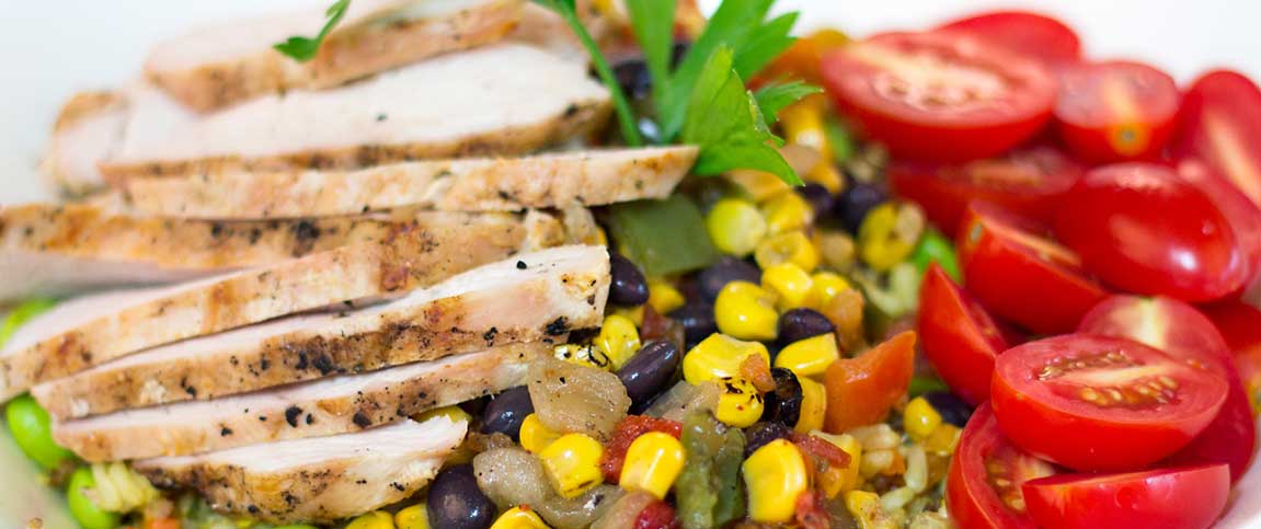 Quinoa Bowl with Chicken and Vegetables