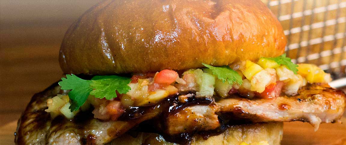 Chipotle Moonshine BBQ Pork Sandwich