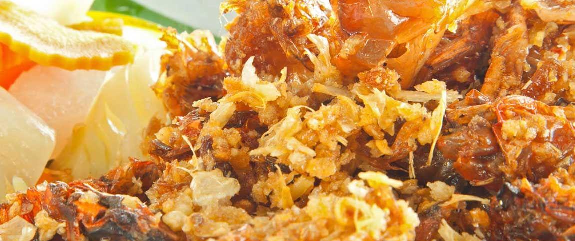 Cornmeal Crusted Soft Shell Crabs