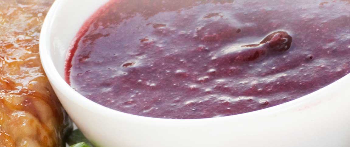 Cranberry Merlot Gastrique