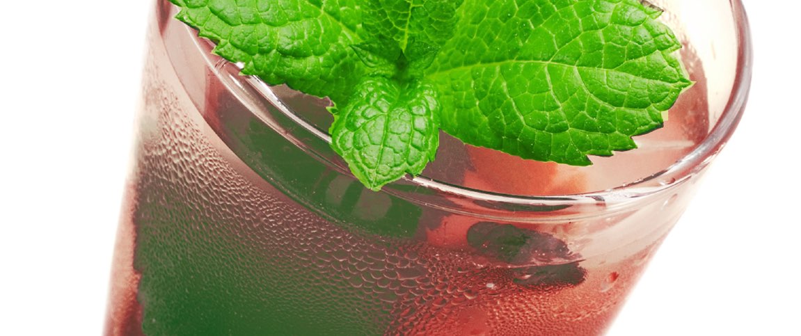 Cranberry Mint Spritzer