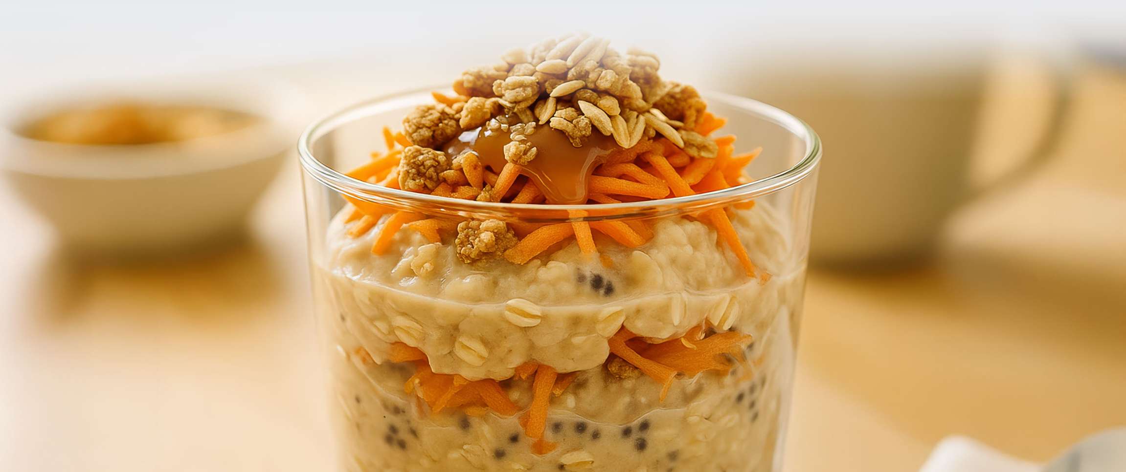 Carrot Cake Overnight Oats